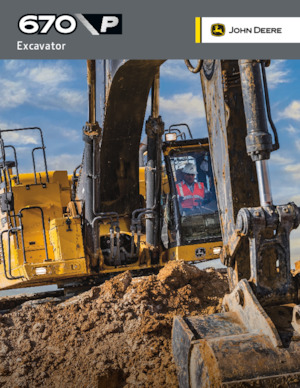Верижни екскаватори John Deere Construction 670 P