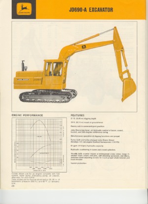 Верижни екскаватори John Deere Construction 690A
