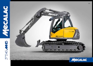 Верижни екскаватори Mecalac 714 MC e