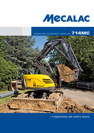 Верижни екскаватори Mecalac 714 MC