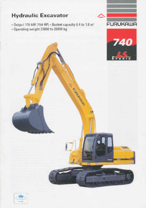 Верижни екскаватори Furukawa 740 LS-tronic