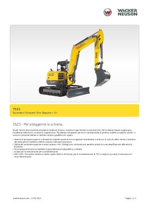 Верижни екскаватори Wacker Neuson 75 Z 3