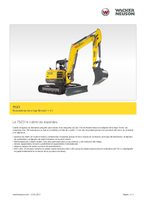 Верижни екскаватори Wacker Neuson 75 Z 3