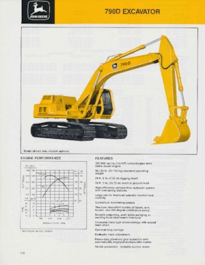 Верижни екскаватори John Deere Construction 790D