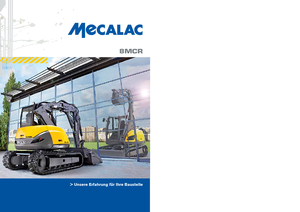 Верижни екскаватори Mecalac 8MCR