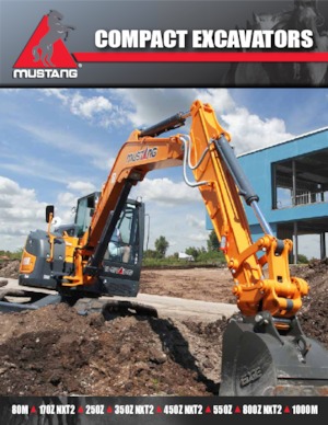 Верижни екскаватори Mustang 800Z NXT2