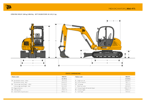 Верижни екскаватори JCB 8065 RTS