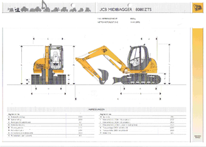 Верижни екскаватори JCB 8080