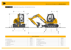 Верижни екскаватори JCB 8085 ZTS