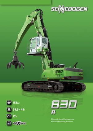 Верижни екскаватори Sennebogen 830 R
