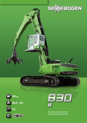 Верижни екскаватори Sennebogen 830 R