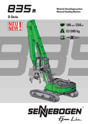 Верижни екскаватори Sennebogen 835 R-special