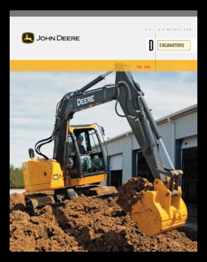 Верижни екскаватори John Deere Construction 85D