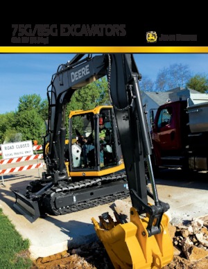 Верижни екскаватори John Deere Construction 85G