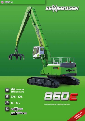 Щишки за ексаватори Sennebogen 860R E Hybrid