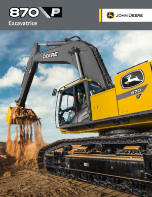Верижни екскаватори John Deere Construction 870 P