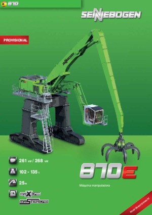 Верижни екскаватори Sennebogen 870 R-HD