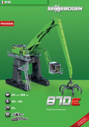 Верижни екскаватори Sennebogen 870 R-HD
