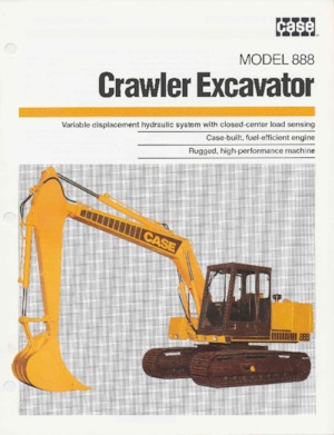 Верижни екскаватори Case 888