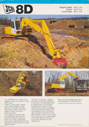 Верижни екскаватори JCB 8D