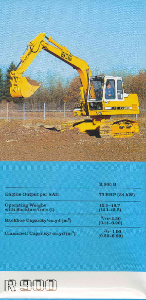 Верижни екскаватори Liebherr R 992 