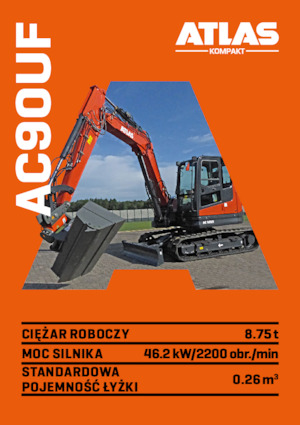 Верижни екскаватори Atlas Kompakt AC 90UF