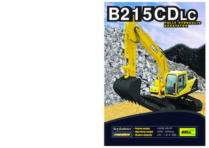 Верижни екскаватори Bell B215CDLC