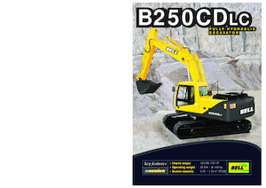 Верижни екскаватори Bell B250CDLC
