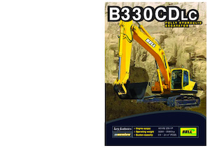 Верижни екскаватори Bell B330CDLC