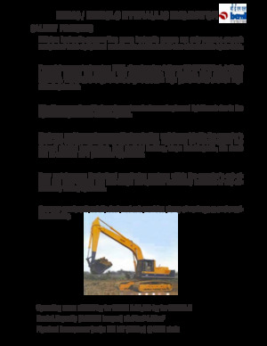 Верижни екскаватори Beml BE220LC