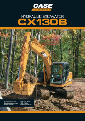 Верижни екскаватори Case CX 130 B LC