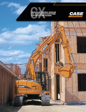Верижни екскаватори Case CX 225 SR