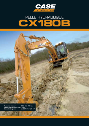 Верижни екскаватори Case CX 180 B LC