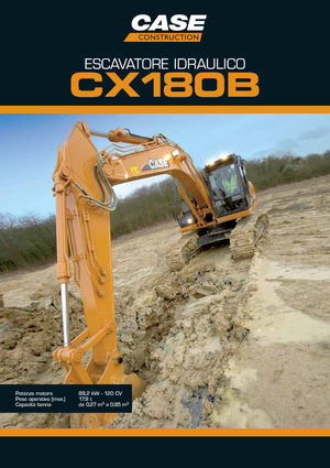 Верижни екскаватори Case CX 180 B LC
