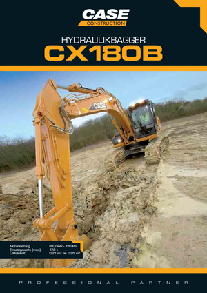 Верижни екскаватори Case CX 180 B LC