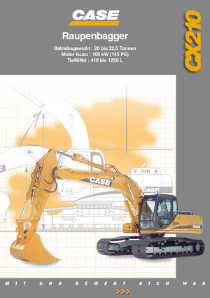 Верижни екскаватори Case CX 210