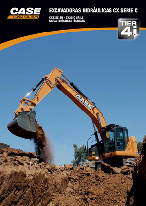 Верижни екскаватори Case CX235CSR 
