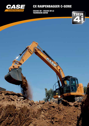 Верижни екскаватори Case CX235CSR 