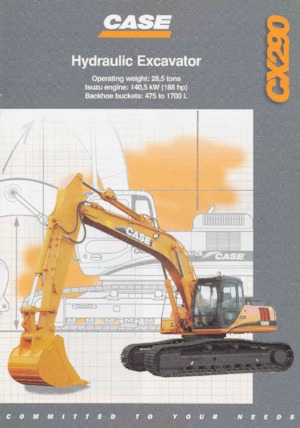 Верижни екскаватори Case CX 290
