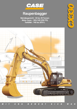 Верижни екскаватори Case CX 330