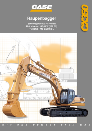 Верижни екскаватори Case CX 350