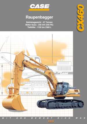 Верижни екскаватори Case CX 460