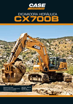 Верижни екскаватори Case CX 700 B