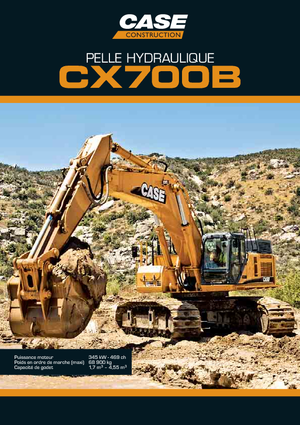 Верижни екскаватори Case CX 700 B