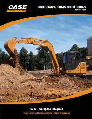 Верижни екскаватори Case CX 80