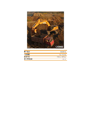 Верижни екскаватори Case CX 800 B