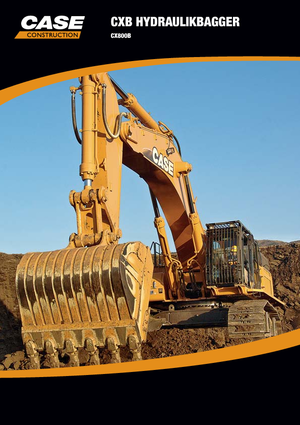 Верижни екскаватори Case CX 800 B