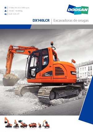 Верижни екскаватори Doosan DX 140 LCR