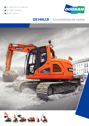 Верижни екскаватори Doosan DX 140 LCR
