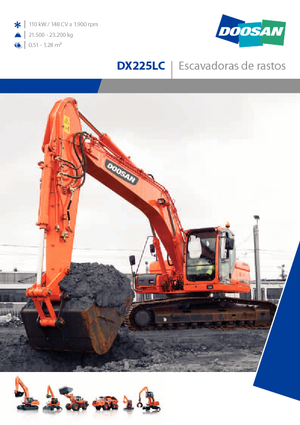 Верижни екскаватори Doosan DX 225 LC